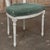Set of Six Neoclassical Painted Swedish Chairs With Caned Backs & Mohair Seats For Sale - Image 15 of 15