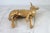 Brass Vintage Italian Brass Deer Figurine For Sale - Image 8 of 13
