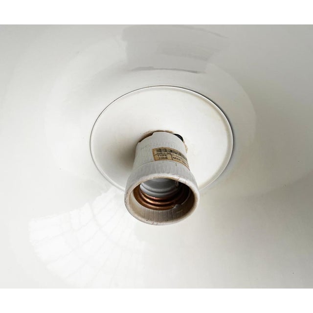 Mid-Century Space Age Semi Pendant Lamp by Bondrup & Thorup for Egoluce, Italy, 1970s For Sale - Image 9 of 18