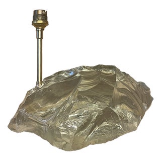 Art Deco Cut Glass Table Lamp by Jean-Michel Frank, 1930s For Sale