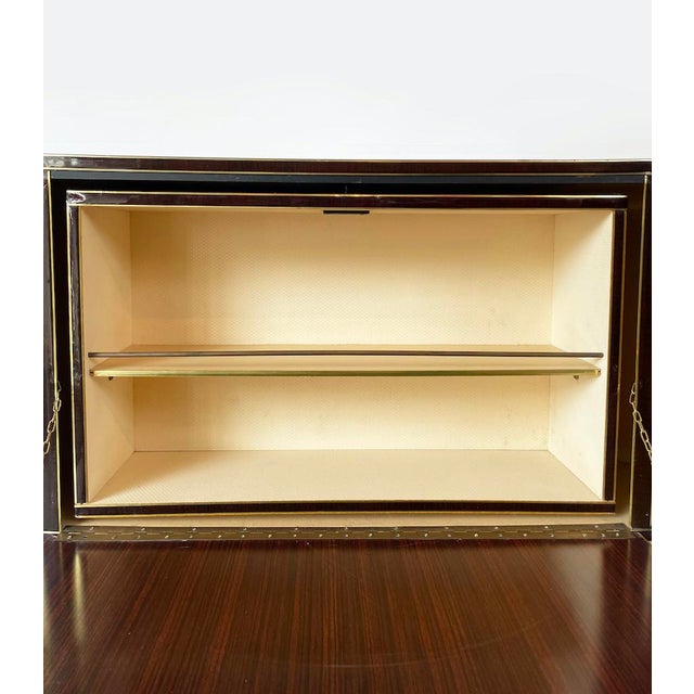 Vintage Bar Cabinet with Revolving Interior, 1950s For Sale - Image 10 of 14