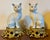 Antique 19th Century Japanese Blanc De Chine Models of Seated Cats Mounted on French Gilt Bronze Ormolu Bases - A Pair For Sale - Image 12 of 12