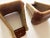 Animal Skin Vintage Western Roping Horse Saddle Stirrups, a Pair For Sale - Image 7 of 10