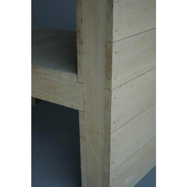 Bossche School Two-Tier Side Table in the style of Dom Hans Van Der Laan, 1960s For Sale - Image 12 of 18