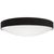Kant Ceiling Lamp in Black Textile and Opal Acrylic from Konsthantverk Tyringe 1 For Sale - Image 4 of 4