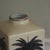 Ceramic Jar with Lid and Botanical Palm Motif in the style of Georgian Printmaking For Sale - Image 5 of 9