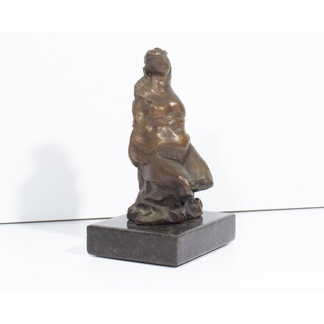 Figurative Bronze Nude Sculpture by Costantino Nivola For Sale - Image 3 of 9
