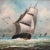 Wood Late-19th Century British School Oil-On-Canvas Maritime Seascape, Framed For Sale - Image 7 of 12