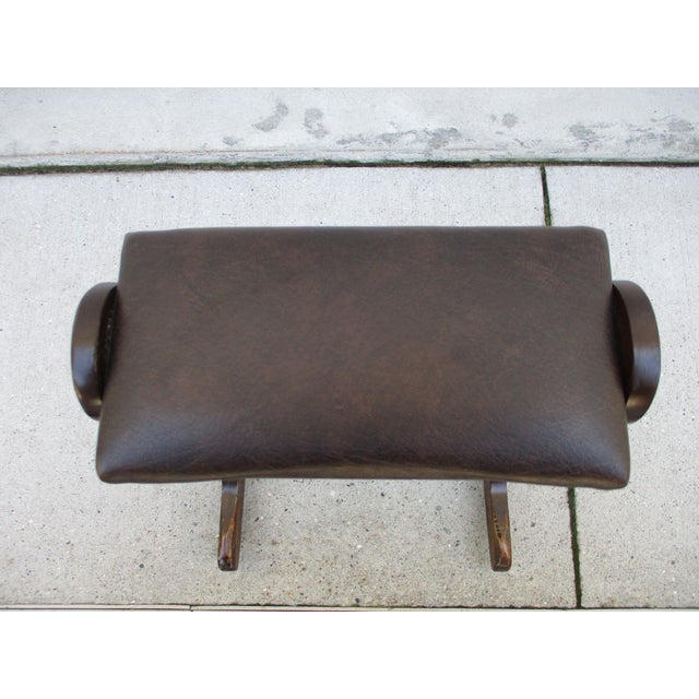Vintage Rocking Footstool With Swivel Top Chairish