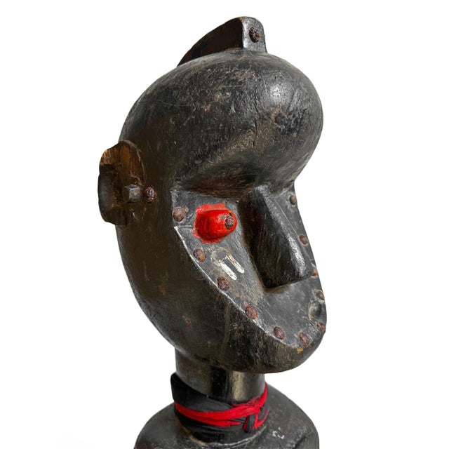 Vintage Rare Baga West Guinea Large Headdress For Sale - Image 9 of 14