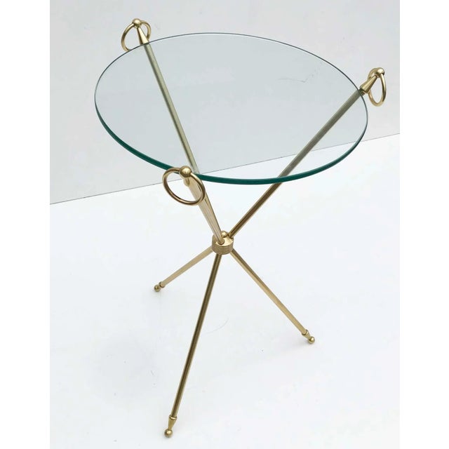 Modern 1960s Modern Maison Jansen Tripode Gueridon For Sale - Image 3 of 5