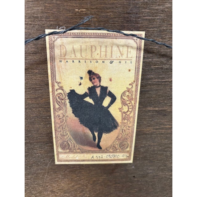 Vintage Dauphine Harrison & Gil Gold Rococo Style Wall Mirror For Sale - Image 10 of 10