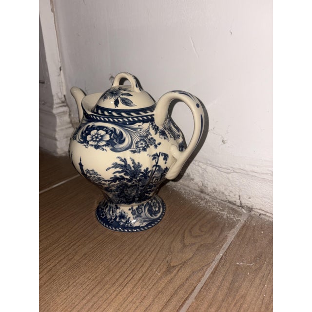 Vintage Teapot in Ceramic, 1920 For Sale - Image 6 of 9