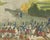 19th Century Richard Evans, Battle of Waterloo with Cuirassiers Facing British Infantry, 1816, Engraving For Sale - Image 5 of 8