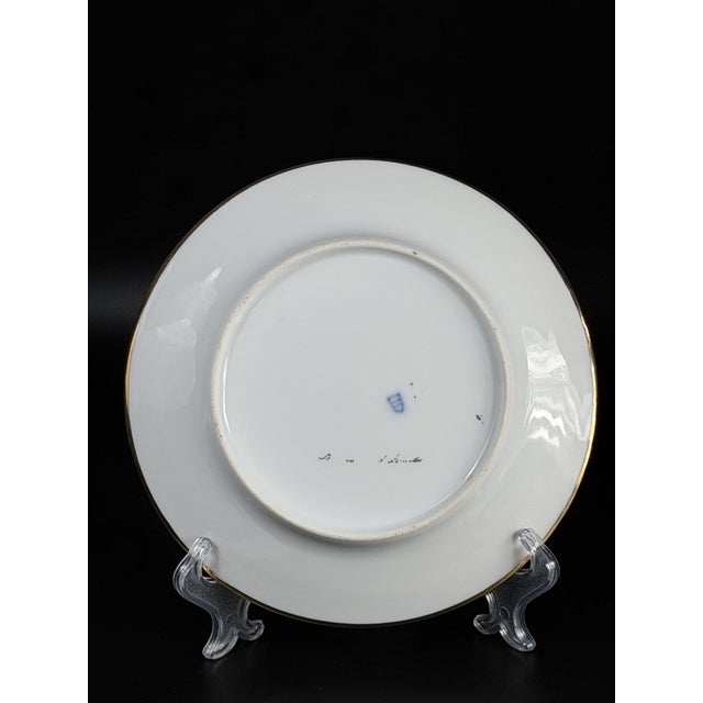 Porcelain Rinaldo and Armida Cabinet Plate by F. Ott for Royal Vienna, 19th Century For Sale - Image 13 of 14