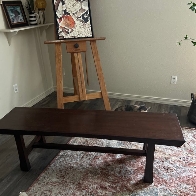 Contemporary Maria Yee Mid Century/Oriental Coffee Table For Sale - Image 3 of 3