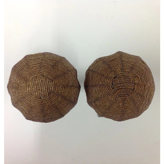 Boho Chic Flapper' Era Beaded Hat Holders For Sale - Image 3 of 7