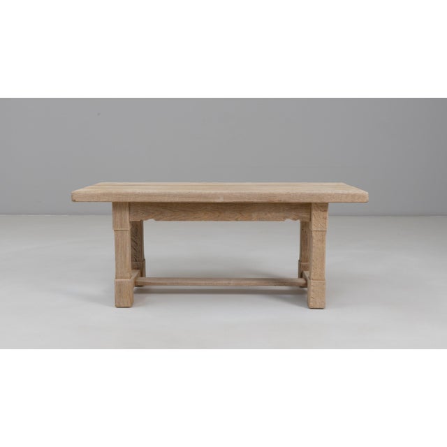 French Provincial 1970s French Oak Coffee Table For Sale - Image 3 of 18