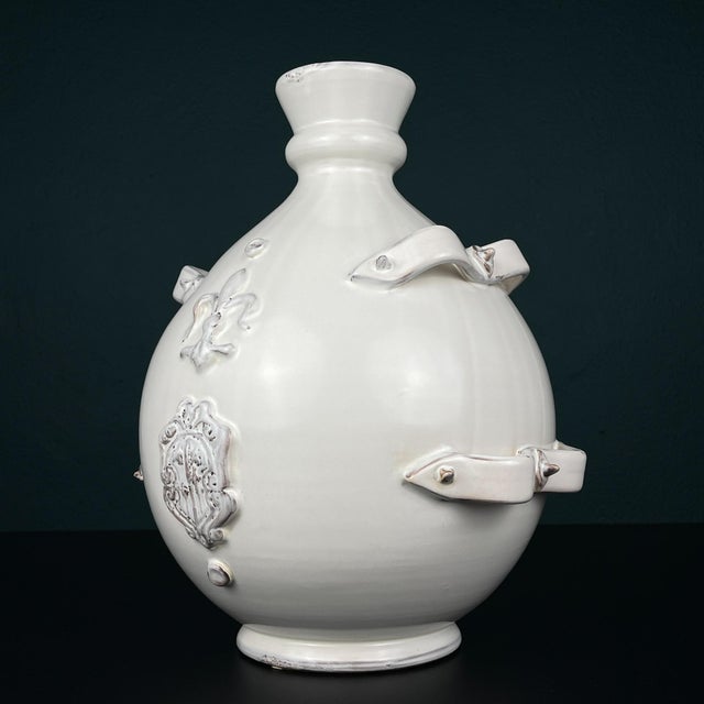 Large Ceramic Vase by Gianfranco Ballerini, Italy, 1990s For Sale - Image 12 of 18