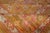 Squared Shape Antique Oushak Rug in Green, Marigold, Cream and Pink Color For Sale - Image 16 of 17
