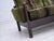 Mid-Century Modern Vintage Scandinavian Two-Seater Sofa in Green Furniture Velour and Beech, 1970s For Sale - Image 3 of 18