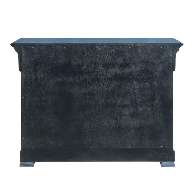 Blue True Blue Burl 3 Drawer Chest - For Sale - Image 8 of 8