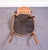 Vintage Antique Solid Beech Louis XV Victorian Rococo Revival Accent Side Chair W. Embossed Velvet Upholstery For Sale - Image 9 of 9