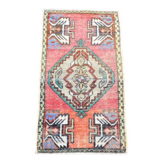 1960s Vintage Anatolian Handknotted Rug For Sale