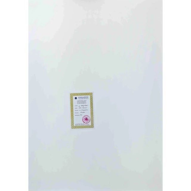 In the Woods is an original Lithograph realized by Giuseppe Ingegno in 1979. Colored print. Good conditions. Hand-signed...