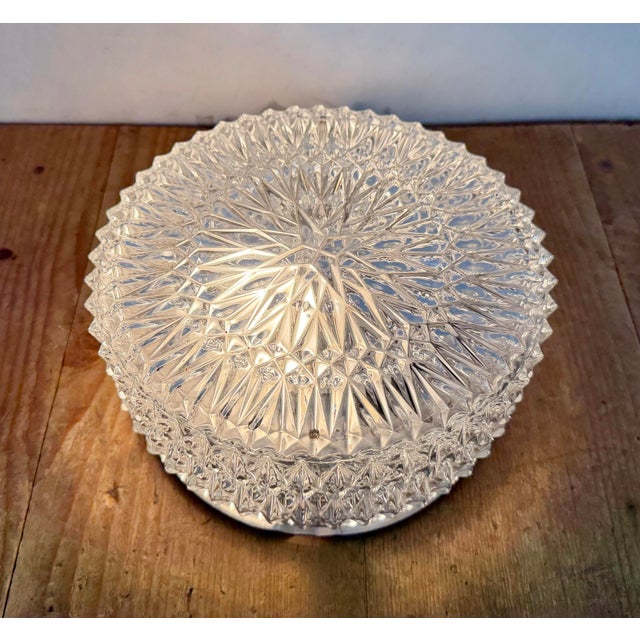 Vintage Glass Wall Light, 1970s For Sale - Image 13 of 17