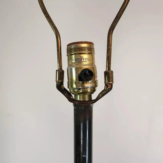 Mid Century Modern Stiffel Floor Table Lamp Vintage 1960s For Sale - Image 11 of 12