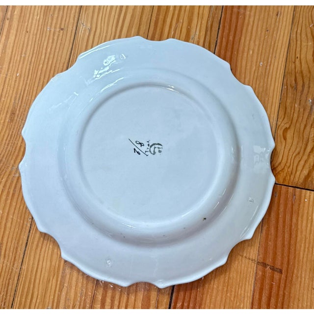 Italian Faience Plates — Set of 12 For Sale In New York - Image 6 of 10