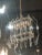 Hollywood Regency Geometric Lucite Chandelier For Sale - Image 10 of 10