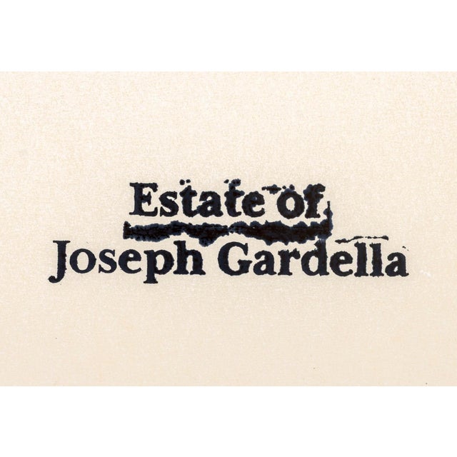 Paper Joseph Gardella Geometric Composition Graphite For Sale - Image 7 of 7