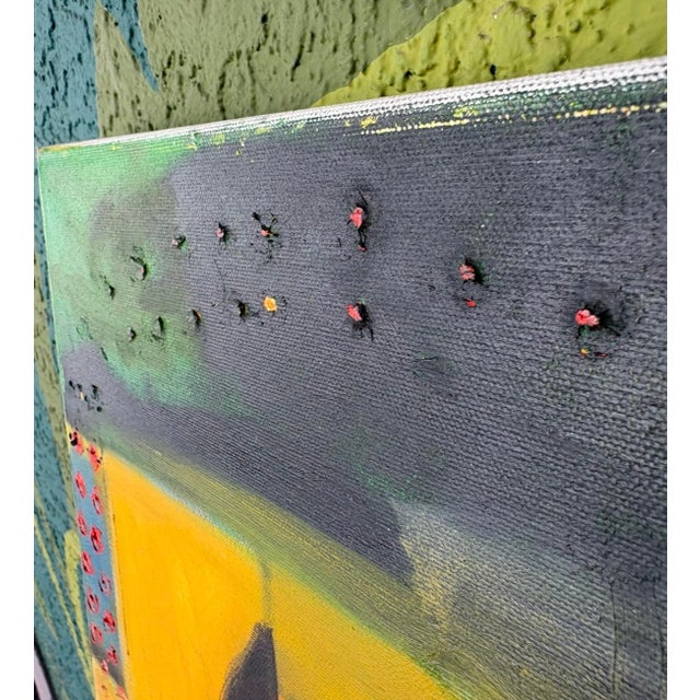 Wood Abstract Protest Painting For Sale - Image 7 of 9
