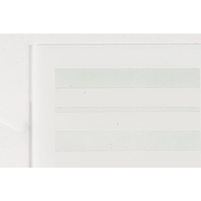 Agnes Martin Limited Edition Lithograph Print Set of 10, Minimalist Abstract Wall Art, 1990s For Sale - Image 9 of 18