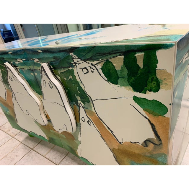 Sideboard by Sandro Chia for Cleto Munari, 2008 For Sale - Image 6 of 12