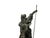 Metal Chinese Metal Bronze General Quan Yu Holding Long Knife Statue For Sale - Image 7 of 18