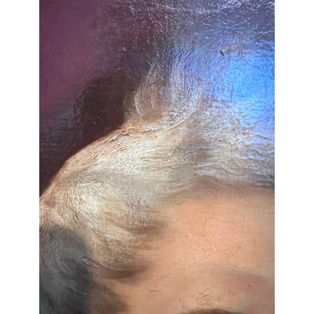 Early 19th Century Original Antique 19c. Oil Painting "Rev. Richard Coytmor Howard" – 1823 Portrait For Sale - Image 5 of 15