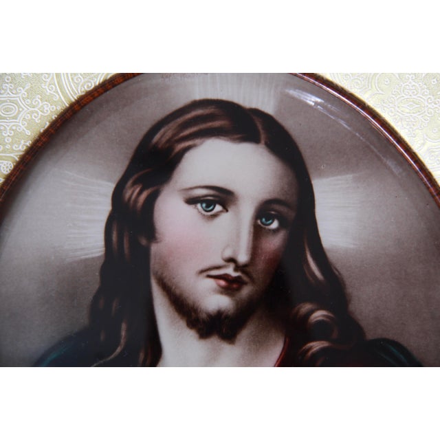 Mid-Century Modern Religious Wall Lamp, Italy, 1950s For Sale - Image 6 of 14
