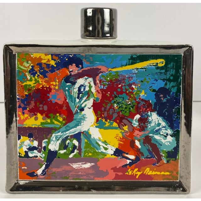 Red Collection 3 Porcelain Decanters LeRoy Neiman Decorative Sports Memorabilia For Sale - Image 8 of 10