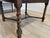 Stunning antique solid oak English pub-style dining table with traditional barley twist legs. This high-quality piece...