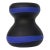 Fratelli Tosa Murano Mid-Century Modern Vase Ebony and Azure Blue For Sale