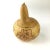 Hand Carved Floral Motifs Over Natural Dried Gourd For Sale - Image 10 of 12