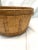 Brown Large Splint Storage Floor Basket - Handwoven - Rustic Farmhouse Decor For Sale - Image 8 of 12