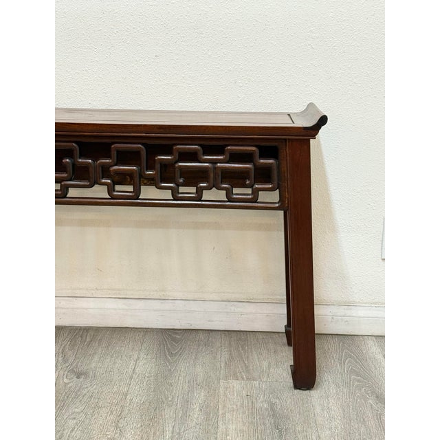 Oriental Vintage Console Table For Sale - Image 9 of 10