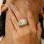 Men's Cadillac Bling Ring in 925 Sterling Silver Sparkling Zircons by Carat&her Size 8 For Sale - Image 6 of 12