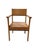 Wood Art Deco Dutch Oak Armchair by J.A. Muntendam for L.O.V. Oosterbeek, 1920s For Sale - Image 7 of 12