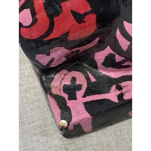 Plaster Sculpture Bust by Karen, 1980s For Sale - Image 11 of 16