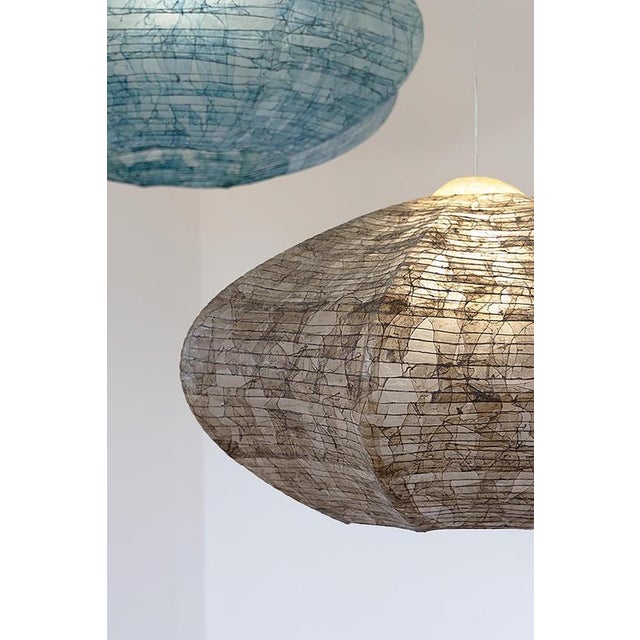 Holm Pendant Lamp in Bio Material with Natural Dyes by Thibault Philip For Sale - Image 4 of 9